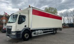 EURO 6 2014 DAF LF250 BOX LORRY WITH TAILLIFT