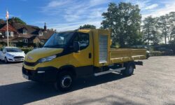 EURO 6 2019 IVECO DAILY 72-180 DOUBLE DROPSIDE TRUCK