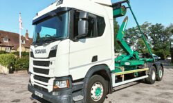 EURO 6 2019 SCANIA R450 6X2 HOOKOLADER,BOUGHTON EQUIPMENT, DRAWBAR SPEC